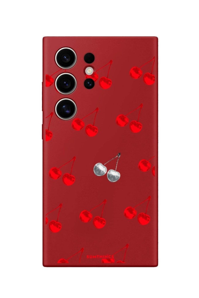 Samsung S25 Ultra Disco Cherry Premium Telefon Kılıfı - SUMTHINCS