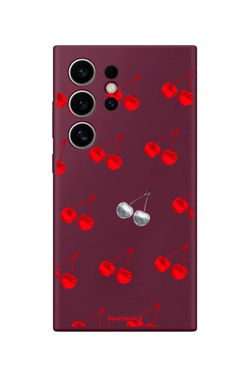 Samsung S25 Ultra Disco Cherry Premium Telefon Kılıfı - SUMTHINCS