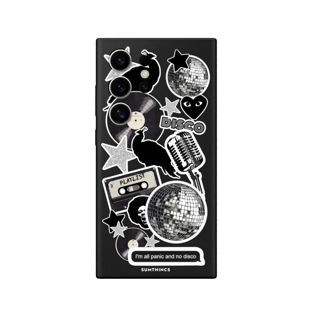 Samsung S25 Ultra Disco Stickers Premium Telefon Kılıfı - SUMTHINCS