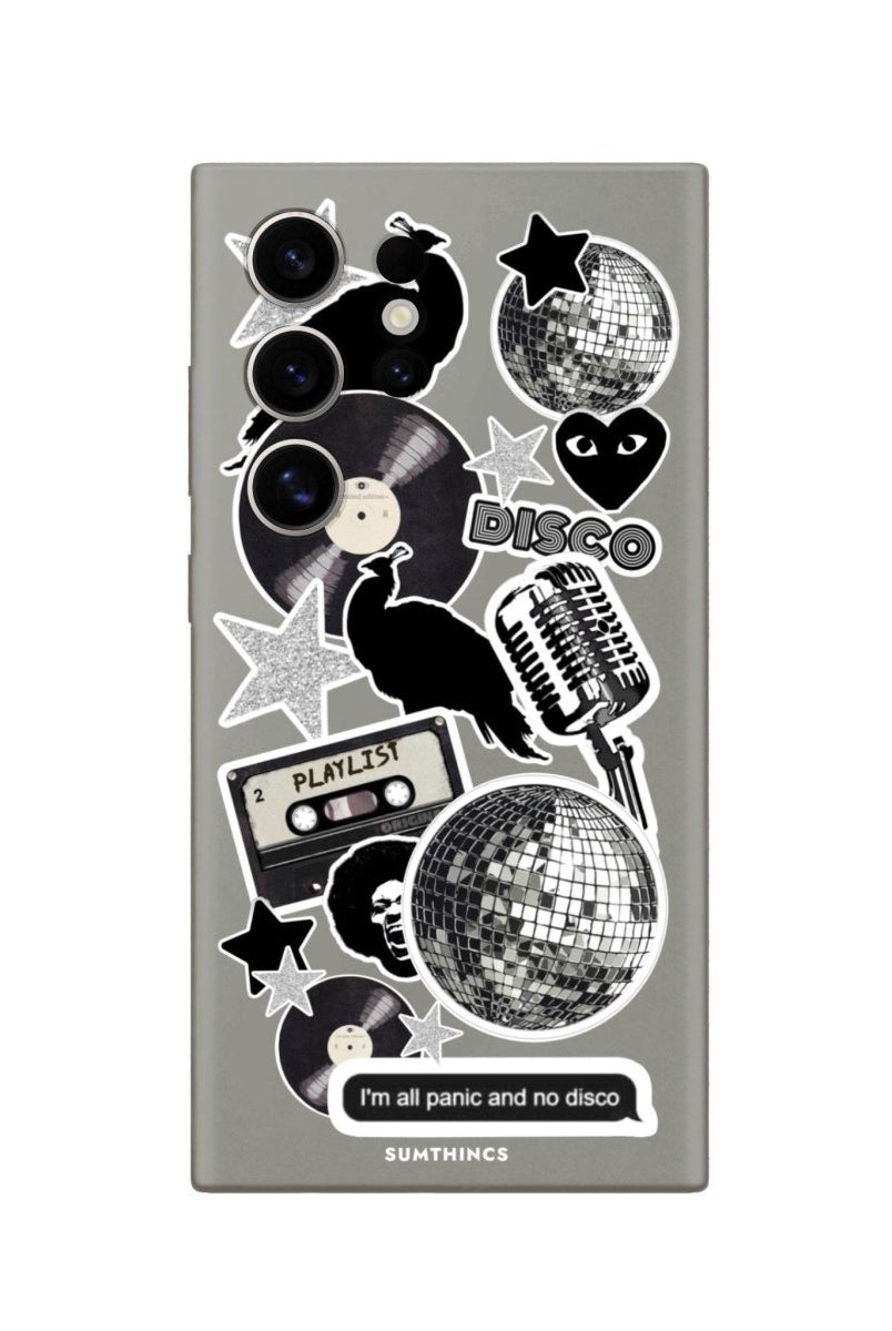 Samsung S25 Ultra Disco Stickers Premium Telefon Kılıfı - SUMTHINCS