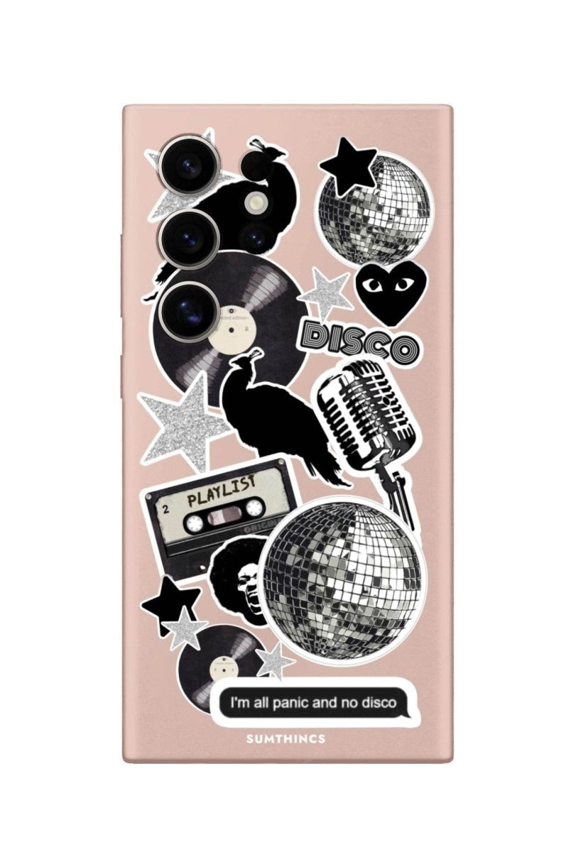 Samsung S25 Ultra Disco Stickers Premium Telefon Kılıfı - SUMTHINCS