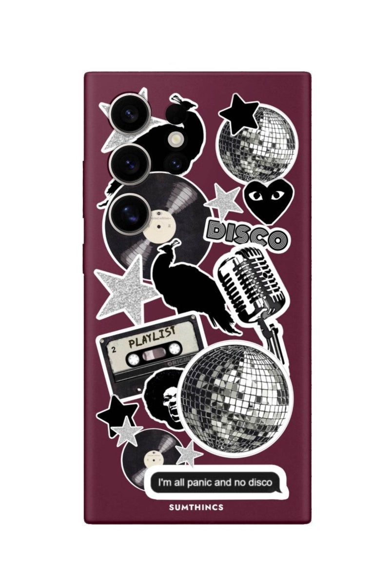 Samsung S25 Ultra Disco Stickers Premium Telefon Kılıfı - SUMTHINCS