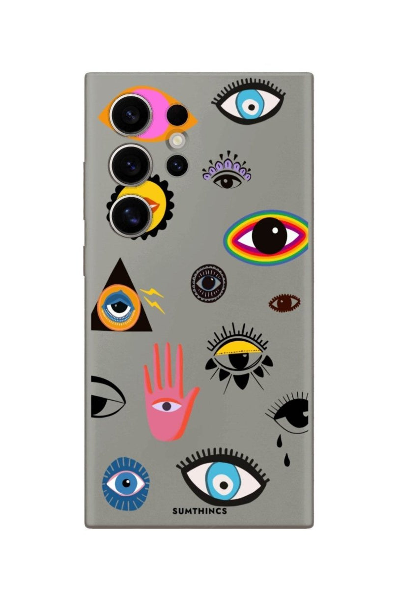 Samsung S25 Ultra Eye Stickers Premium Telefon Kılıfı - SUMTHINCS
