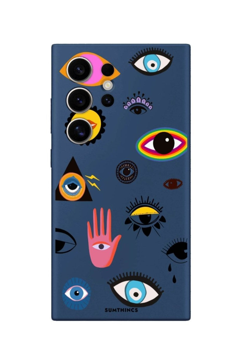 Samsung S25 Ultra Eye Stickers Premium Telefon Kılıfı - SUMTHINCS