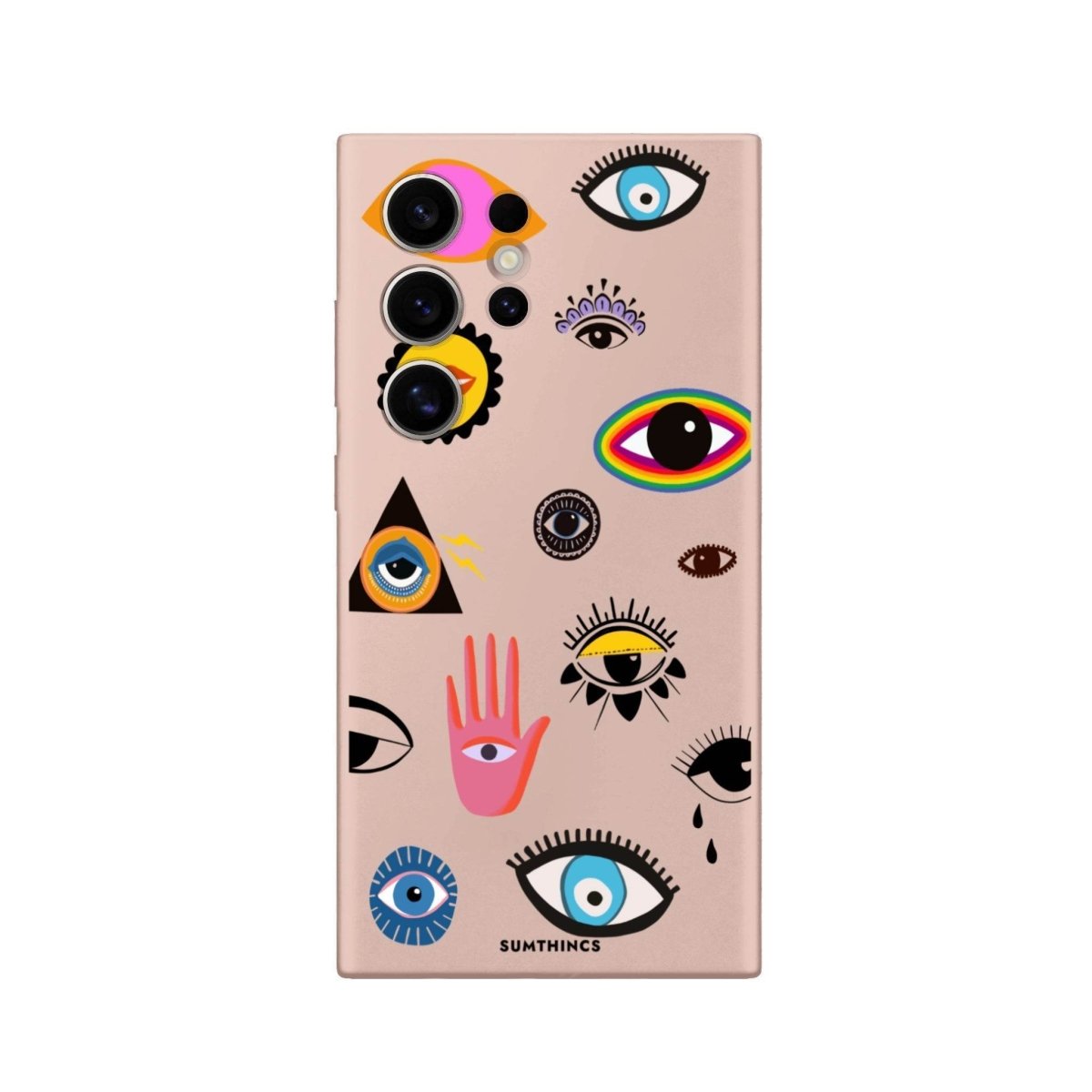 Samsung S25 Ultra Eye Stickers Premium Telefon Kılıfı - SUMTHINCS