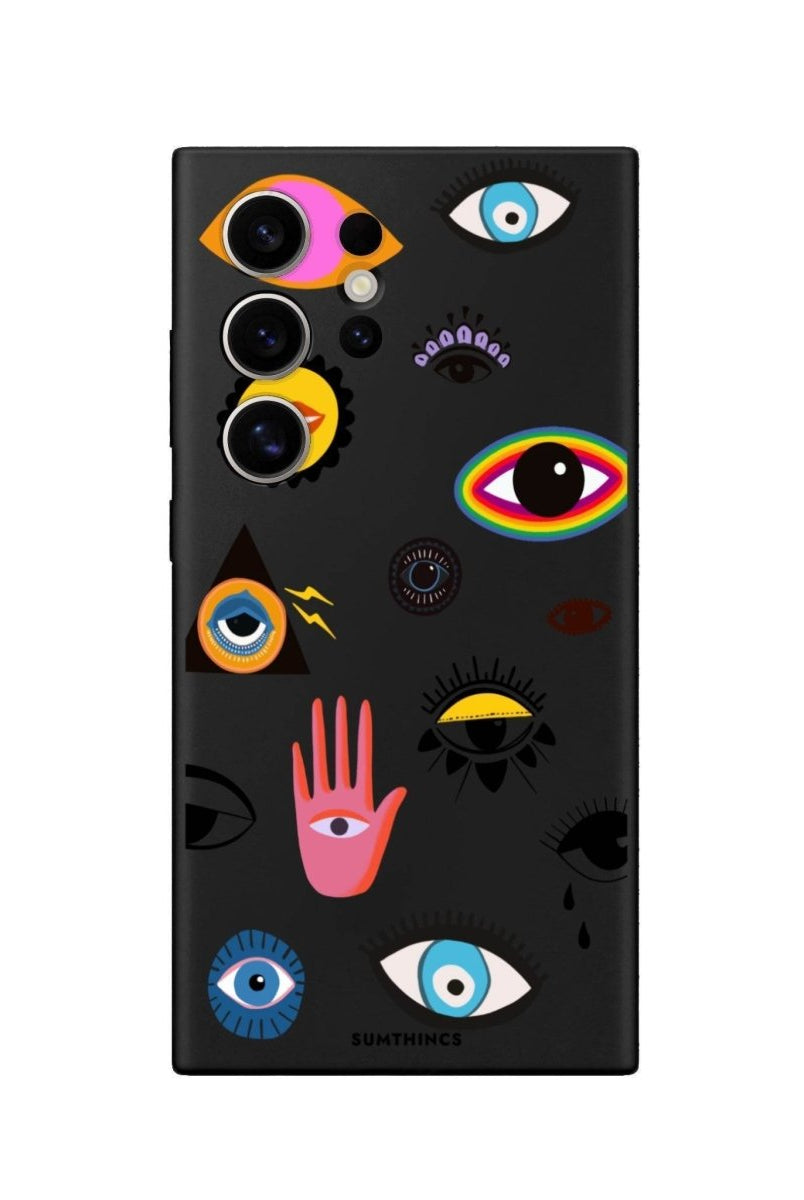 Samsung S25 Ultra Eye Stickers Premium Telefon Kılıfı - SUMTHINCS