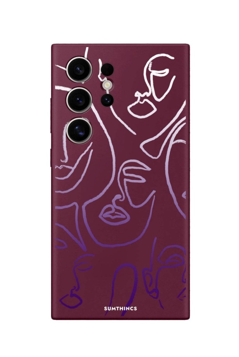 Samsung S25 Ultra Faces Premium Telefon Kılıfı - SUMTHINCS