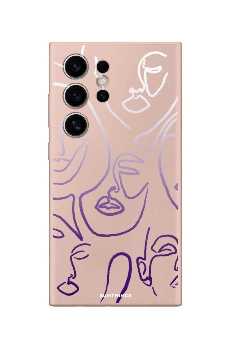 Samsung S25 Ultra Faces Premium Telefon Kılıfı - SUMTHINCS