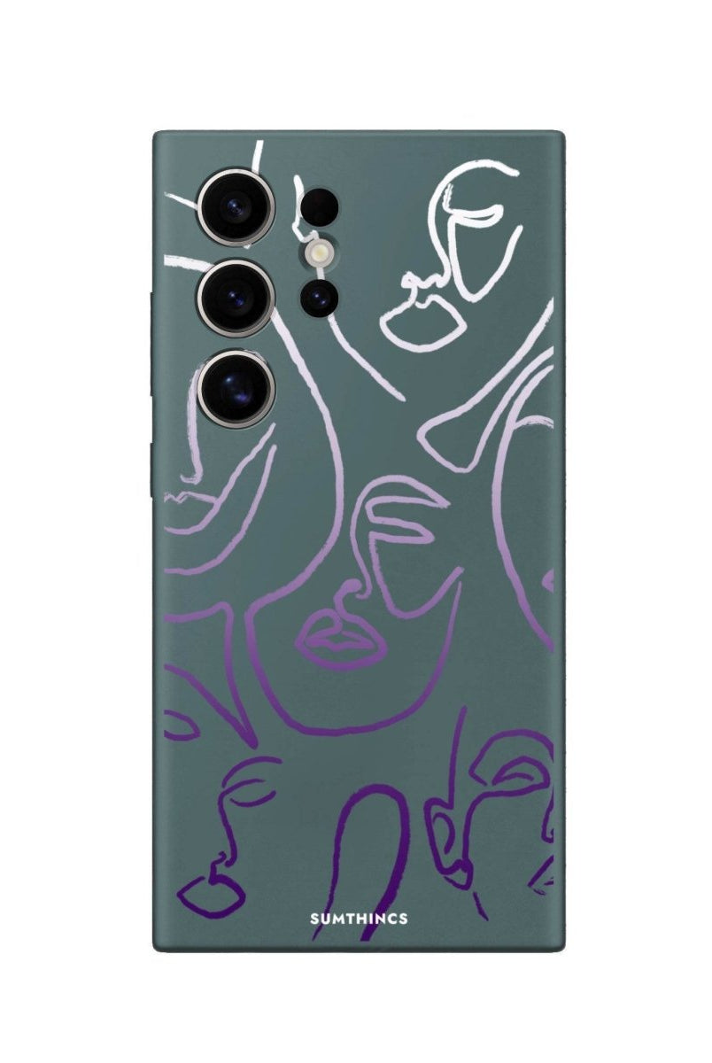 Samsung S25 Ultra Faces Premium Telefon Kılıfı - SUMTHINCS