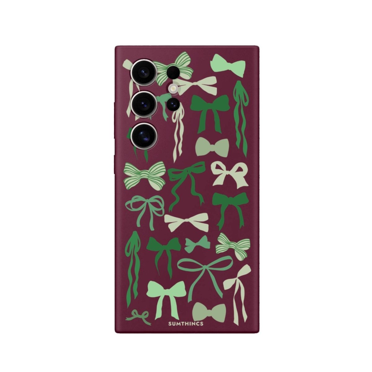 Samsung S25 Ultra Green Garland Premium Telefon Kılıfı - SUMTHINCS