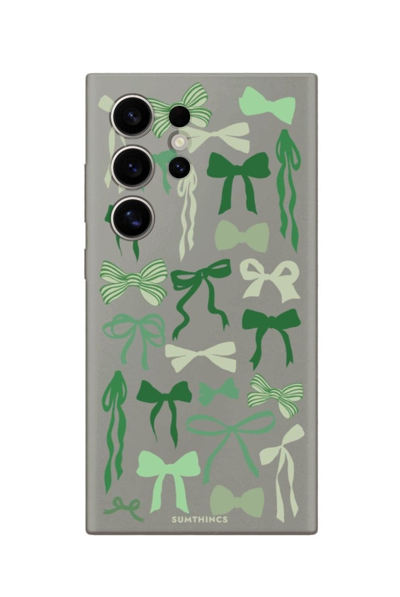 Samsung S25 Ultra Green Garland Premium Telefon Kılıfı - SUMTHINCS