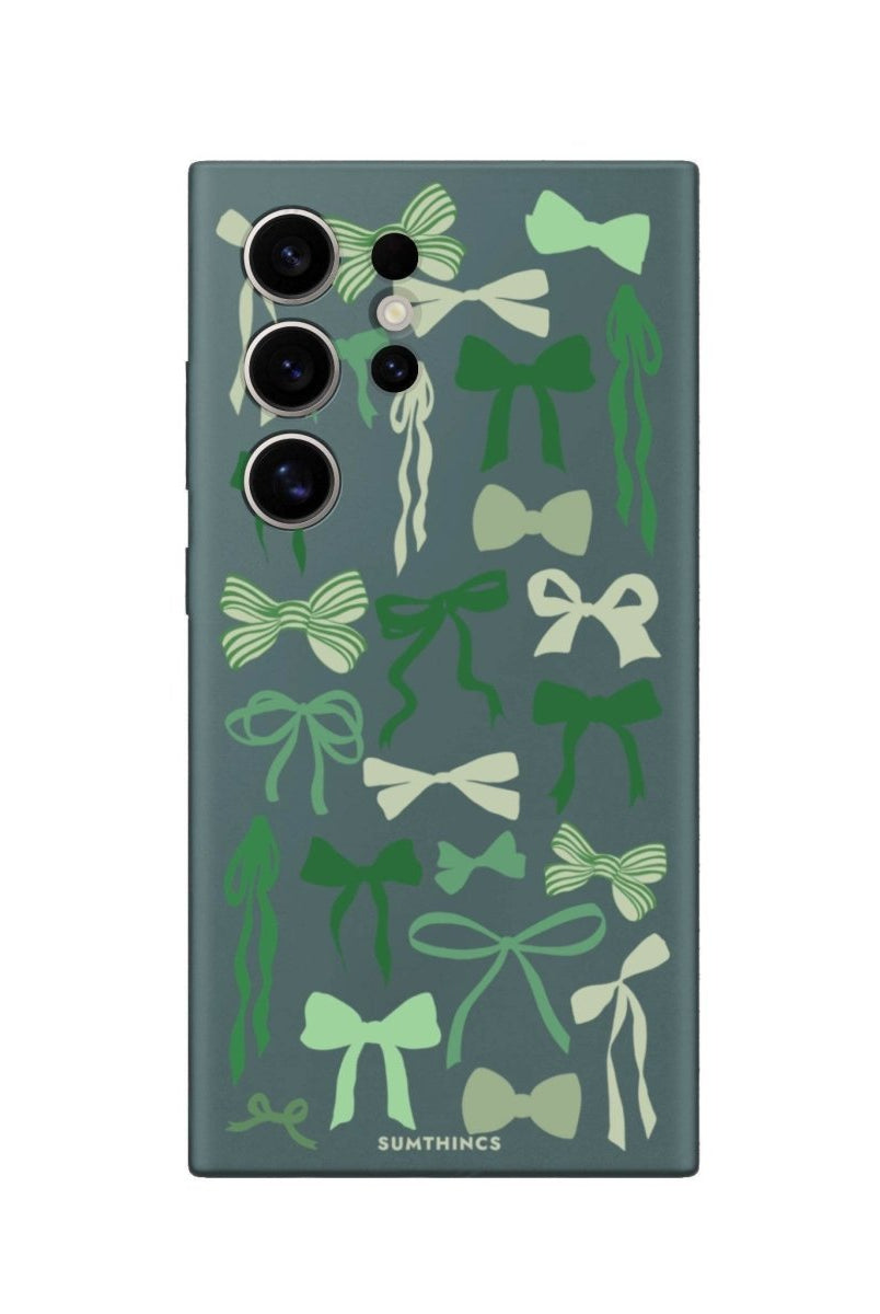 Samsung S25 Ultra Green Garland Premium Telefon Kılıfı - SUMTHINCS