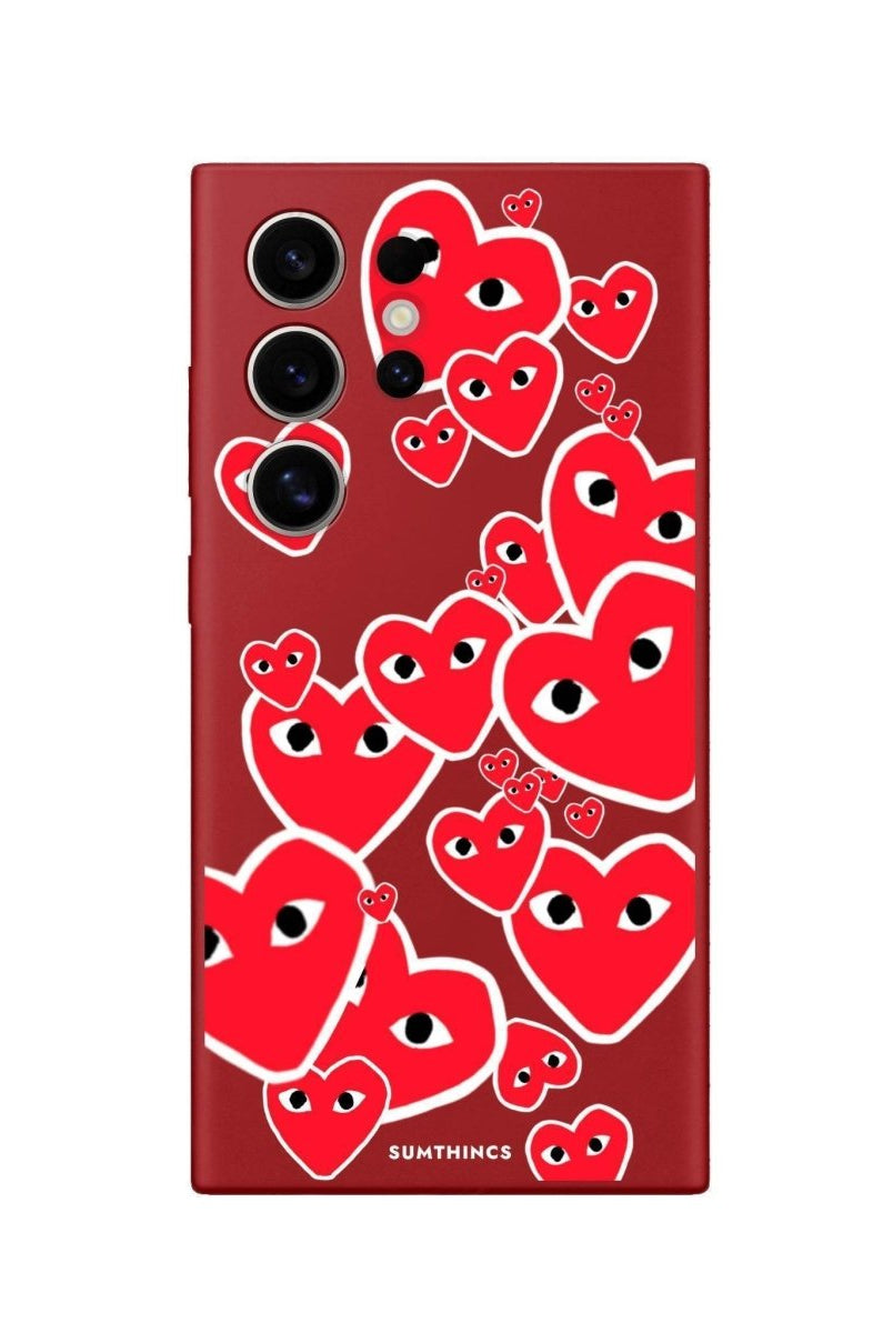 Samsung S25 Ultra Hearts Premium Telefon Kılıfı - SUMTHINCS