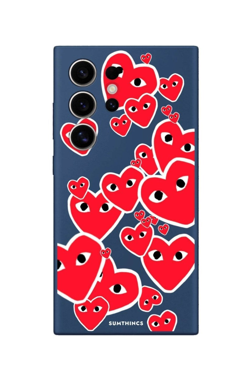 Samsung S25 Ultra Hearts Premium Telefon Kılıfı - SUMTHINCS