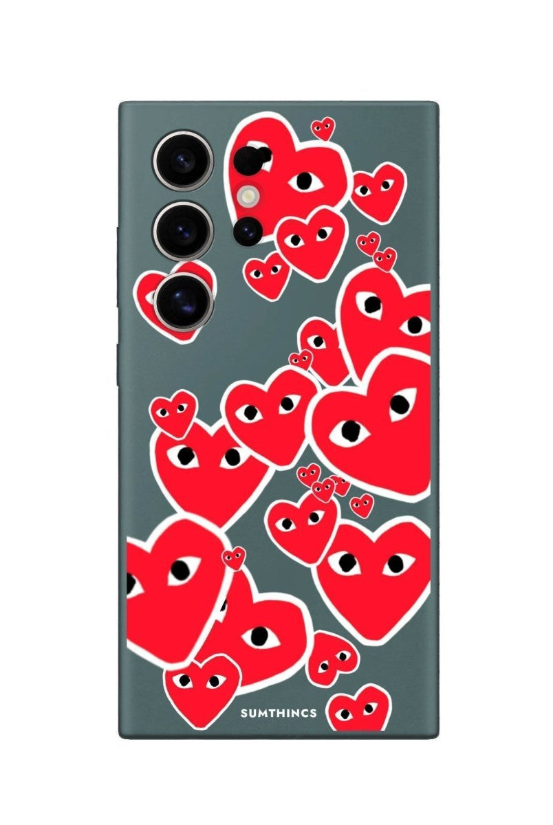 Samsung S25 Ultra Hearts Premium Telefon Kılıfı - SUMTHINCS