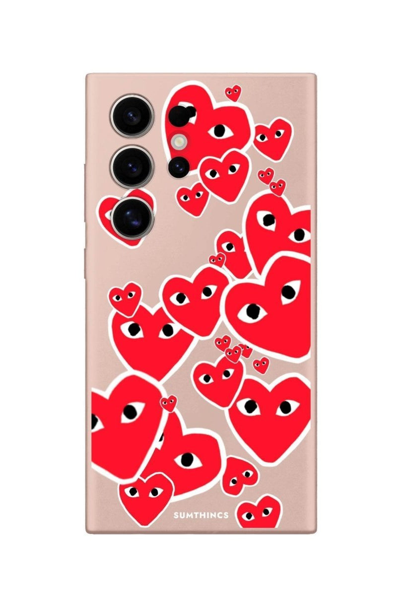 Samsung S25 Ultra Hearts Premium Telefon Kılıfı - SUMTHINCS