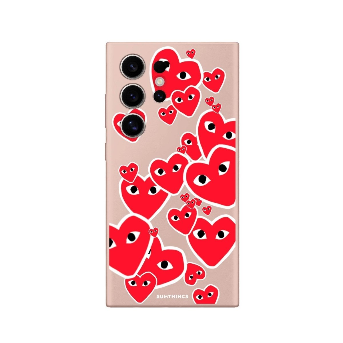 Samsung S25 Ultra Hearts Premium Telefon Kılıfı - SUMTHINCS