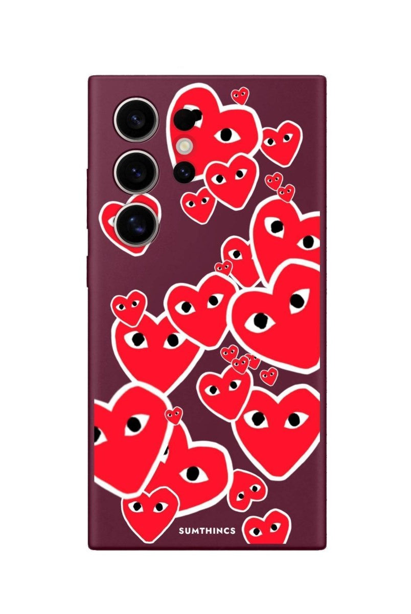 Samsung S25 Ultra Hearts Premium Telefon Kılıfı - SUMTHINCS