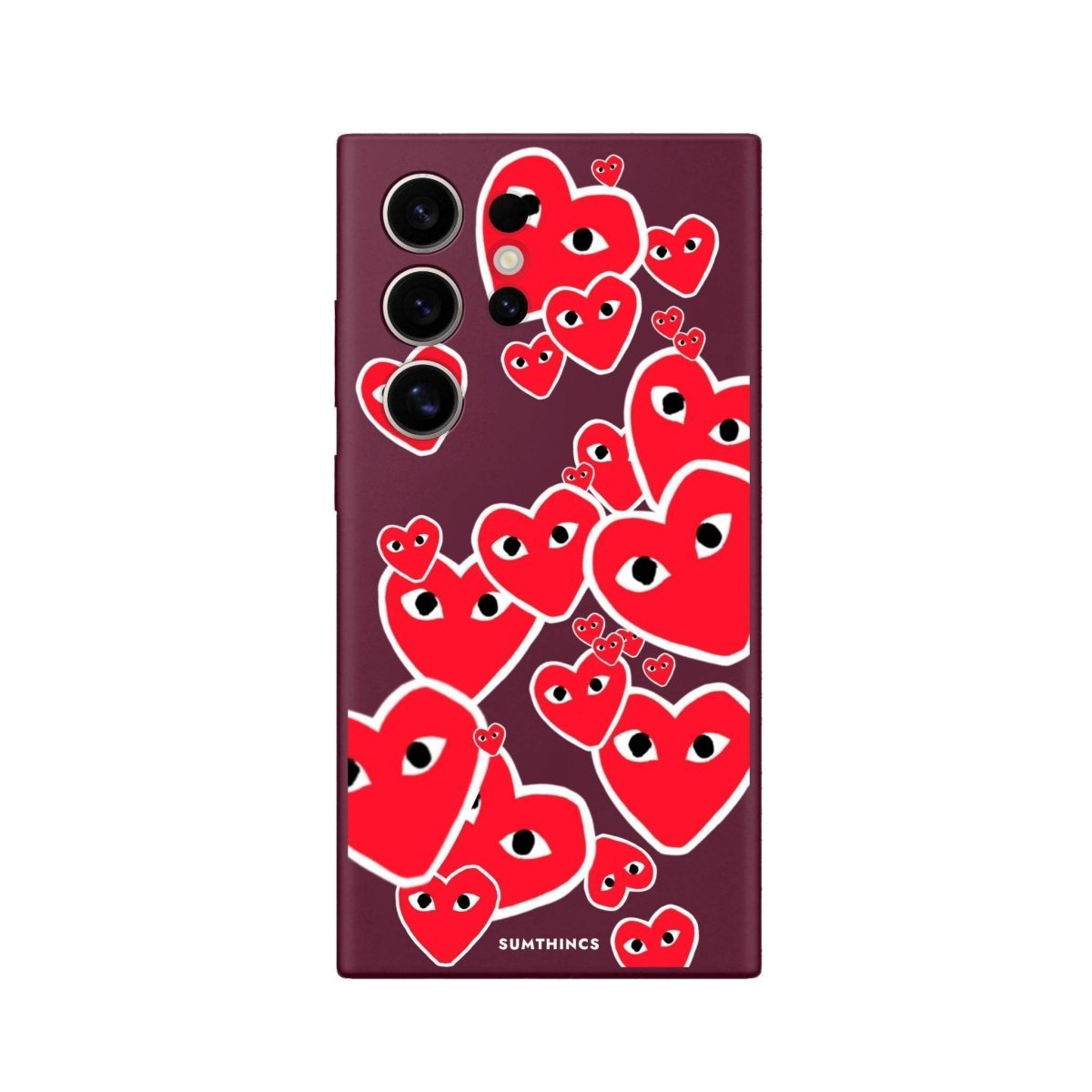 Samsung S25 Ultra Hearts Premium Telefon Kılıfı - SUMTHINCS