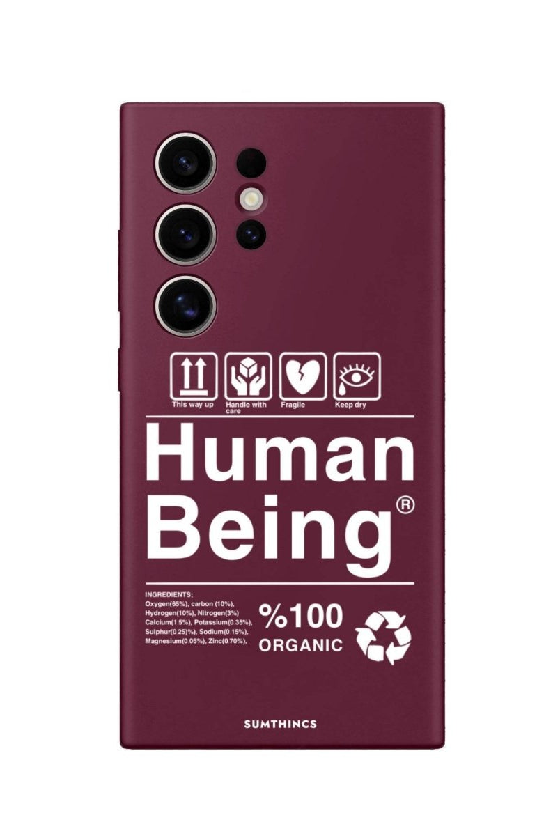 Samsung S25 Ultra Human Being Premium Telefon Kılıfı - SUMTHINCS