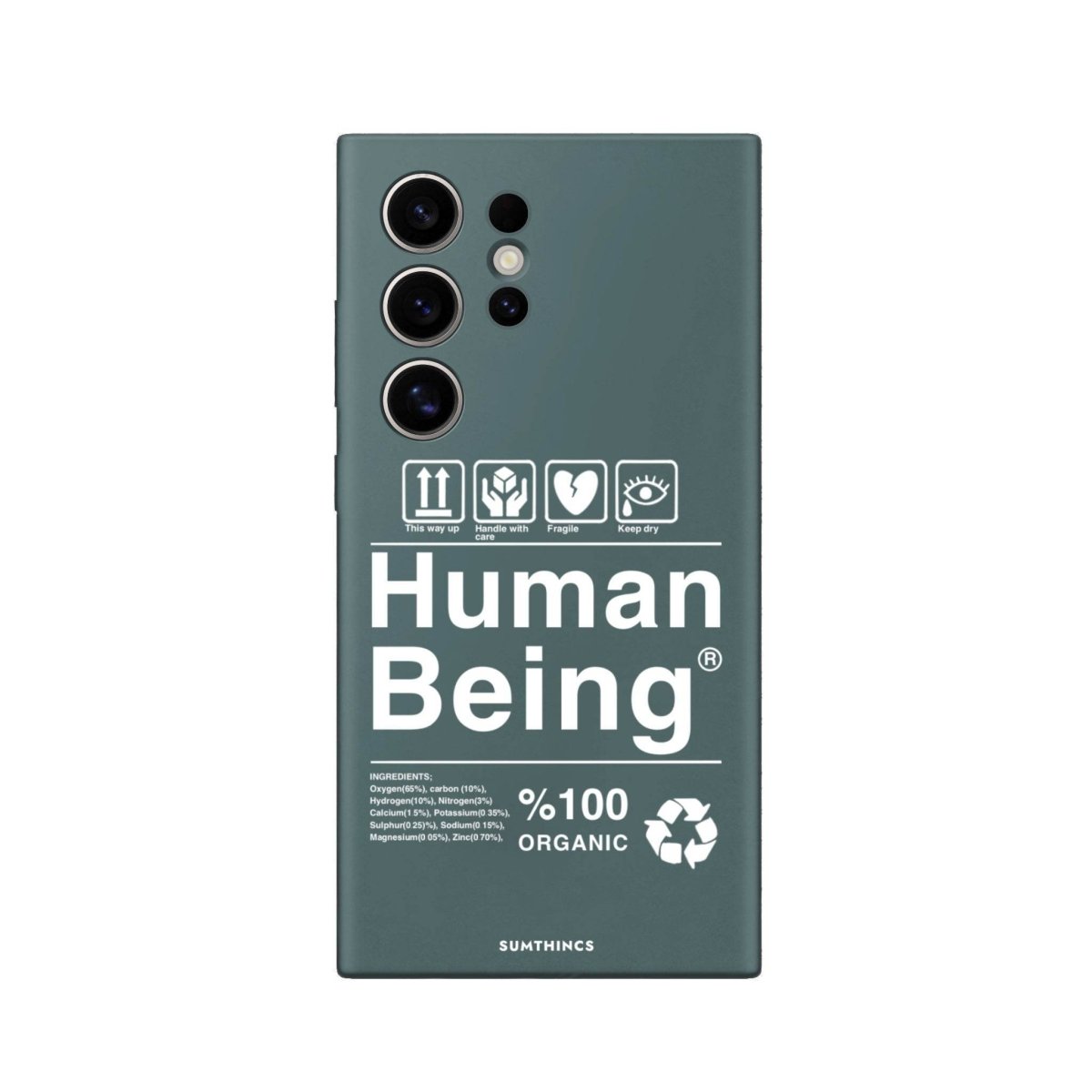 Samsung S25 Ultra Human Being Premium Telefon Kılıfı - SUMTHINCS