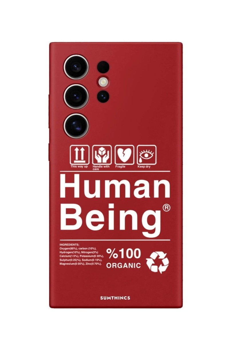 Samsung S25 Ultra Human Being Premium Telefon Kılıfı - SUMTHINCS