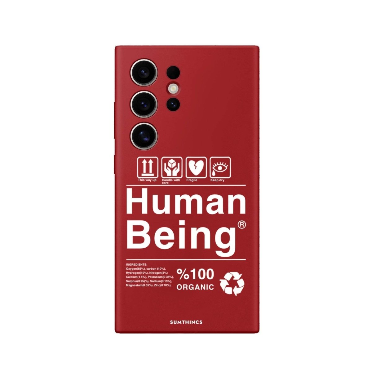 Samsung S25 Ultra Human Being Premium Telefon Kılıfı - SUMTHINCS