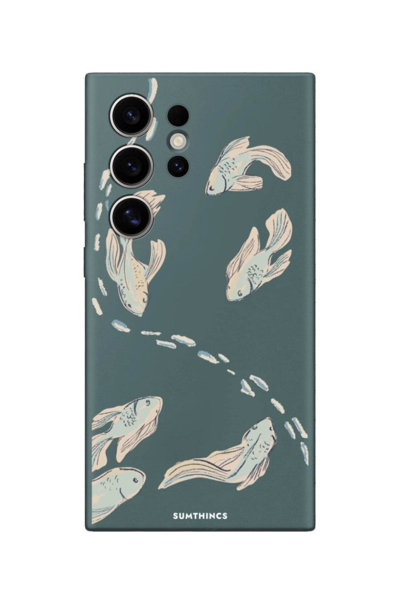 Samsung S25 Ultra Koi Fish Premium Telefon Kılıfı - SUMTHINCS
