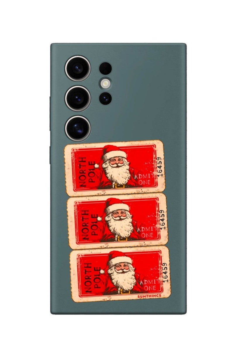 Samsung S25 Ultra Northpole Ticket Premium Telefon Kılıfı - SUMTHINCS