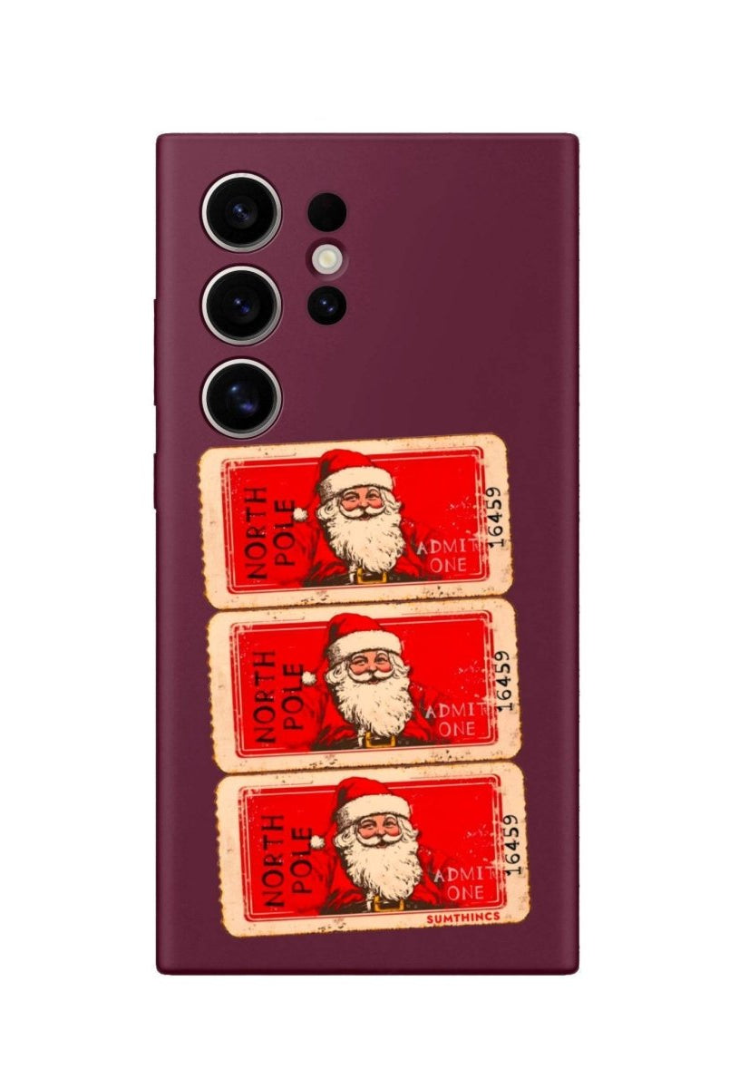 Samsung S25 Ultra Northpole Ticket Premium Telefon Kılıfı - SUMTHINCS