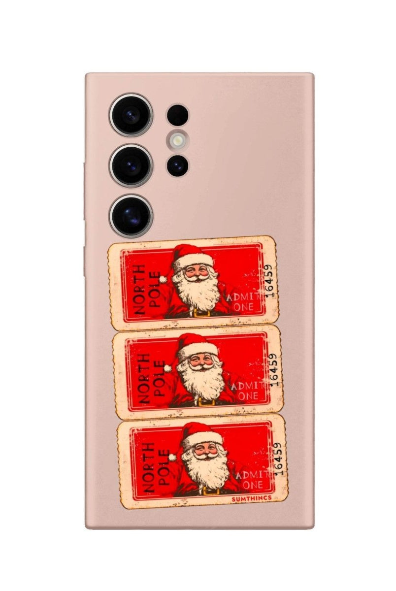 Samsung S25 Ultra Northpole Ticket Premium Telefon Kılıfı - SUMTHINCS