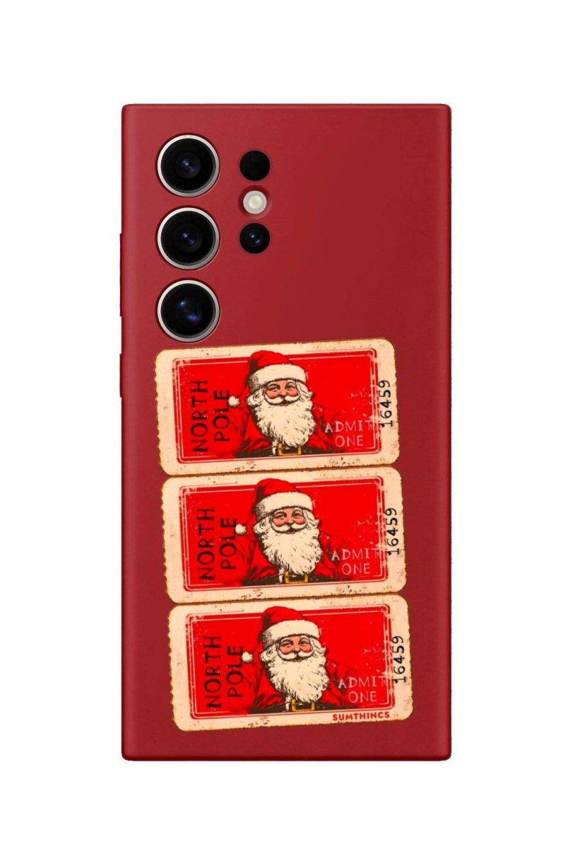 Samsung S25 Ultra Northpole Ticket Premium Telefon Kılıfı - SUMTHINCS