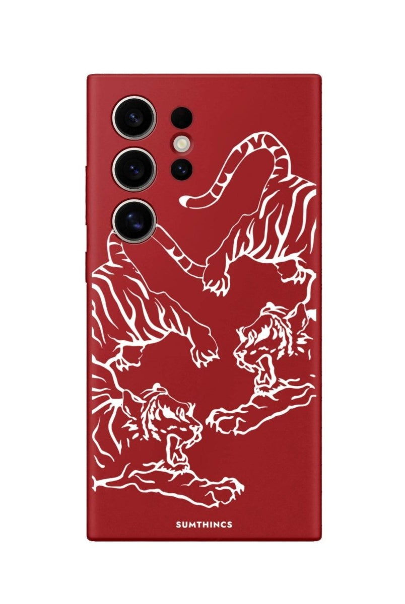 Samsung S25 Ultra Tigers Premium Telefon Kılıfı - SUMTHINCS