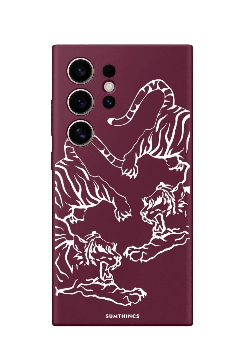 Samsung S25 Ultra Tigers Premium Telefon Kılıfı - SUMTHINCS