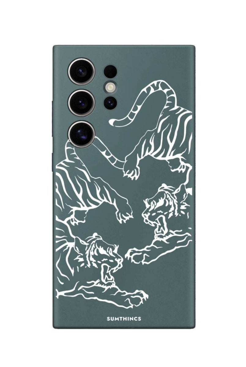 Samsung S25 Ultra Tigers Premium Telefon Kılıfı - SUMTHINCS