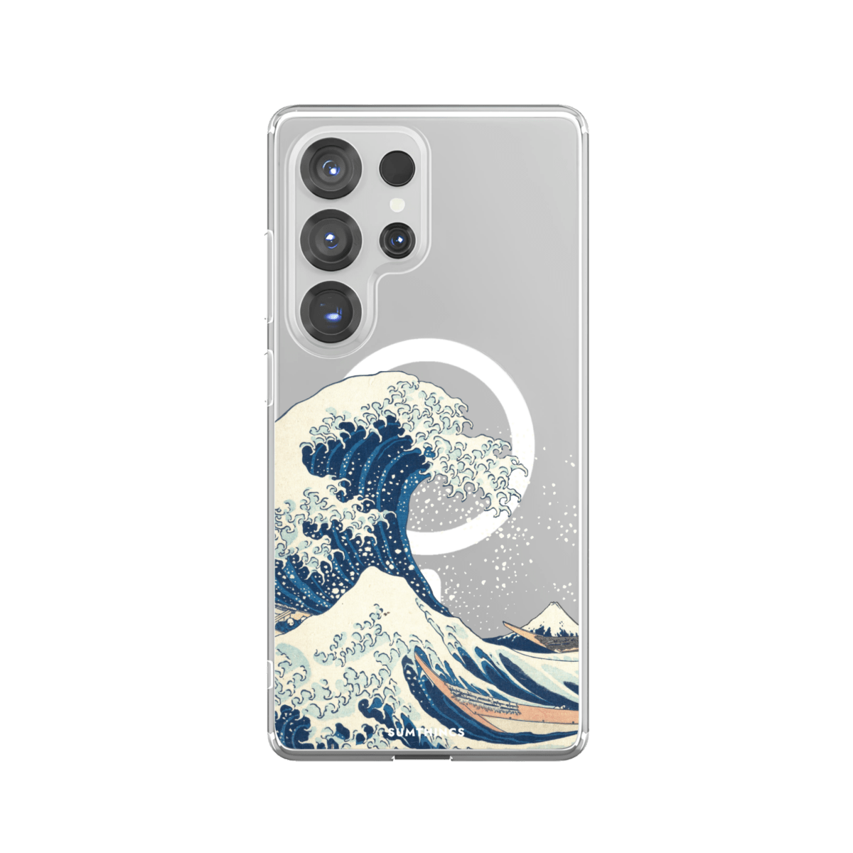 Samsung S25 Ultra Waves Clear Magsafe Şeffaf Telefon Kılıfı - SUMTHINCS