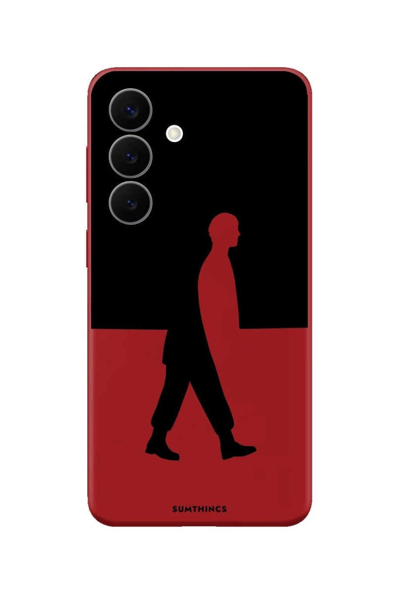 Samsung Silhouette Premium Telefon Kılıfı Kırmızı - Sumthincs