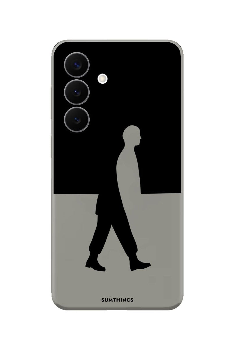 Samsung Silhouette Premium Telefon Kılıfı Gri - Sumthincs