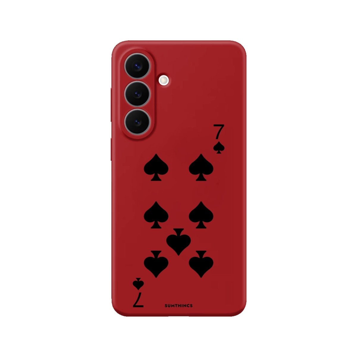 Samsung Spade7 Premium Telefon Kılıfı Kırmızı - Sumthincs