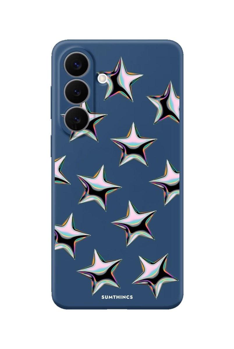 Samsung Stars Premium Telefon Kılıfı Pasifik Mavi - Sumthincs