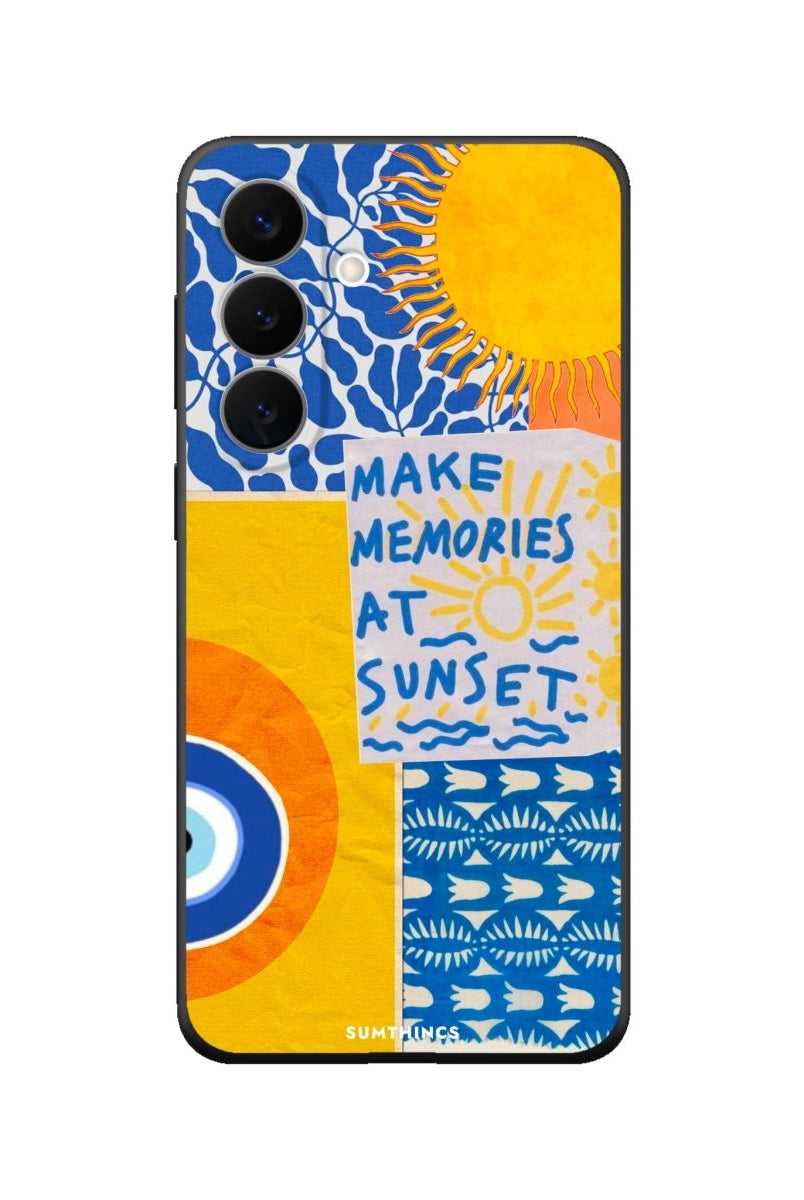 Samsung Sunset Collage Premium Telefon Kılıfı - Sumthincs
