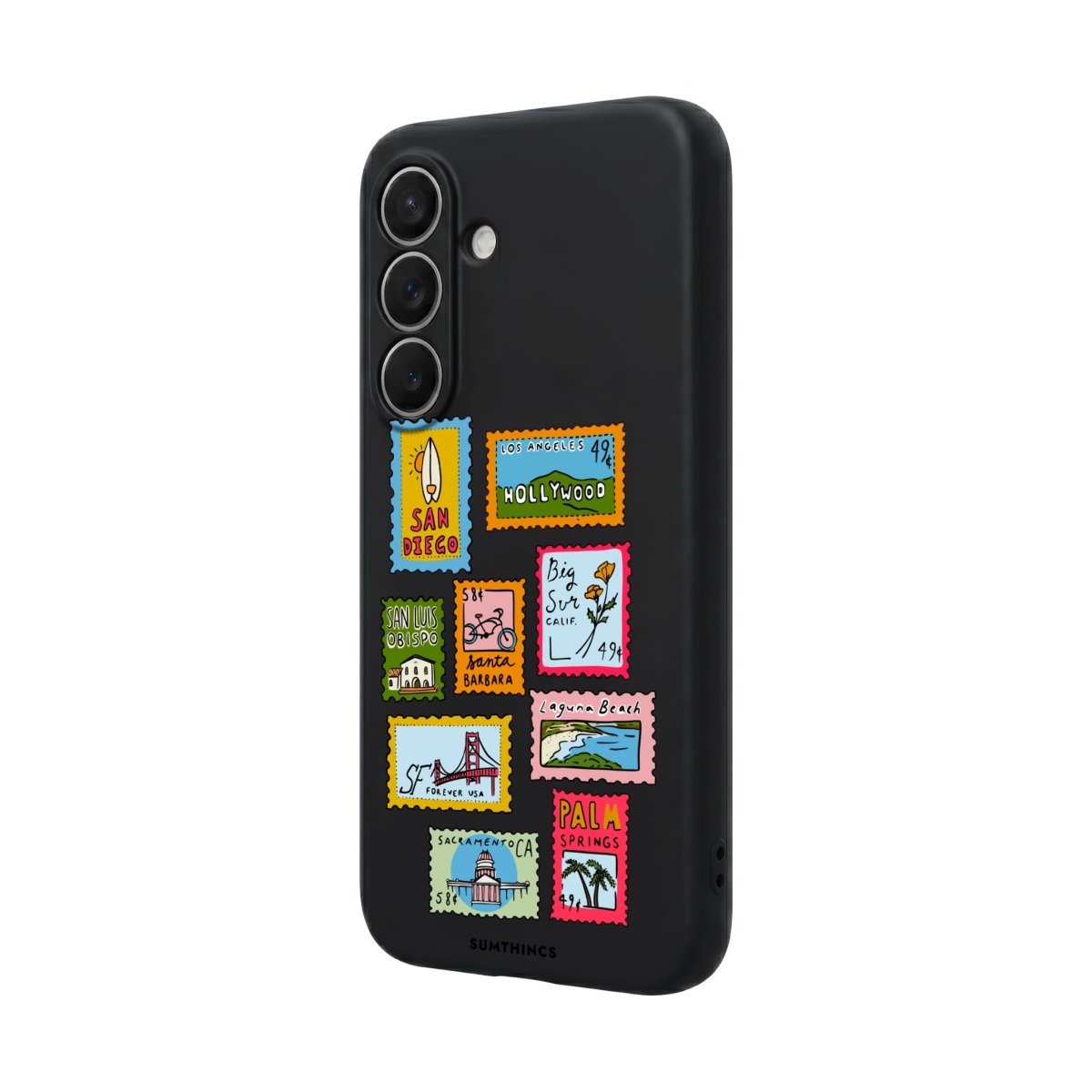 Samsung The Grand Tour Premium Telefon Kılıfı Gri - Sumthincs