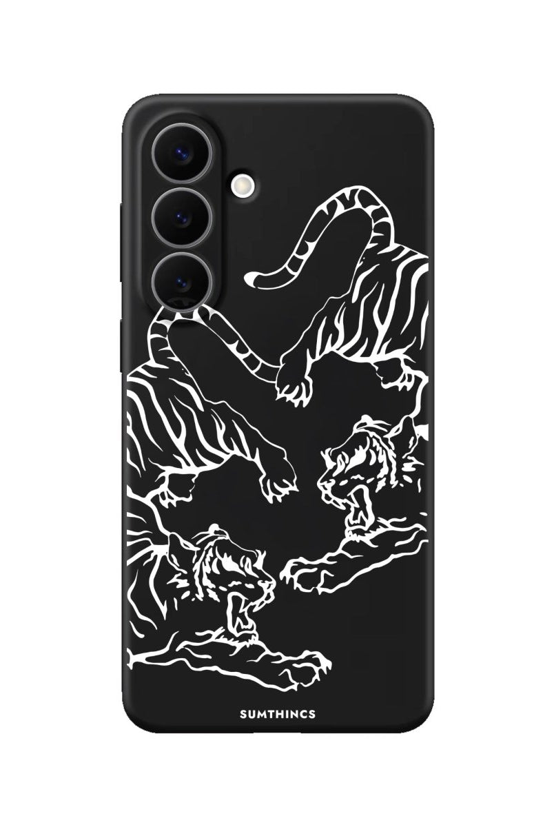 Samsung Tigers Premium Telefon Kılıfı Siyah - Sumthincs