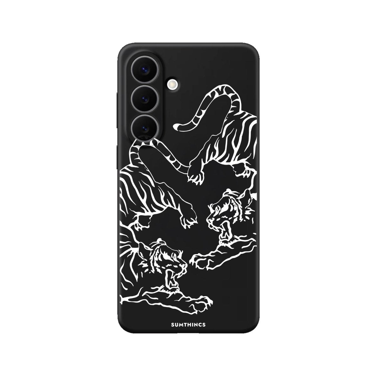 Samsung Tigers Premium Telefon Kılıfı Siyah - Sumthincs