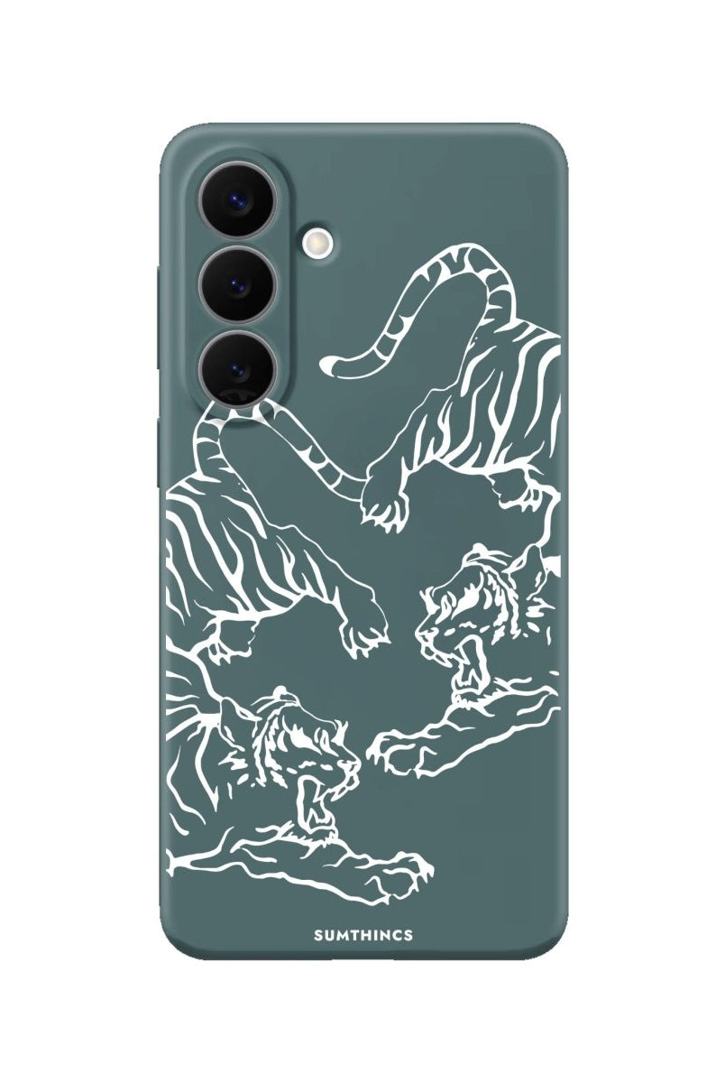 Samsung Tigers Premium Telefon Kılıfı Kaktüs Yeşili - Sumthincs