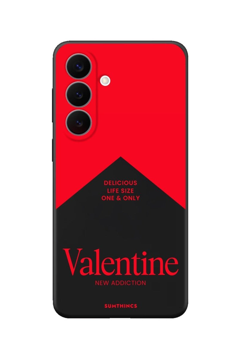 Samsung Valentine Premium Telefon Kılıfı Siyah - Sumthincs
