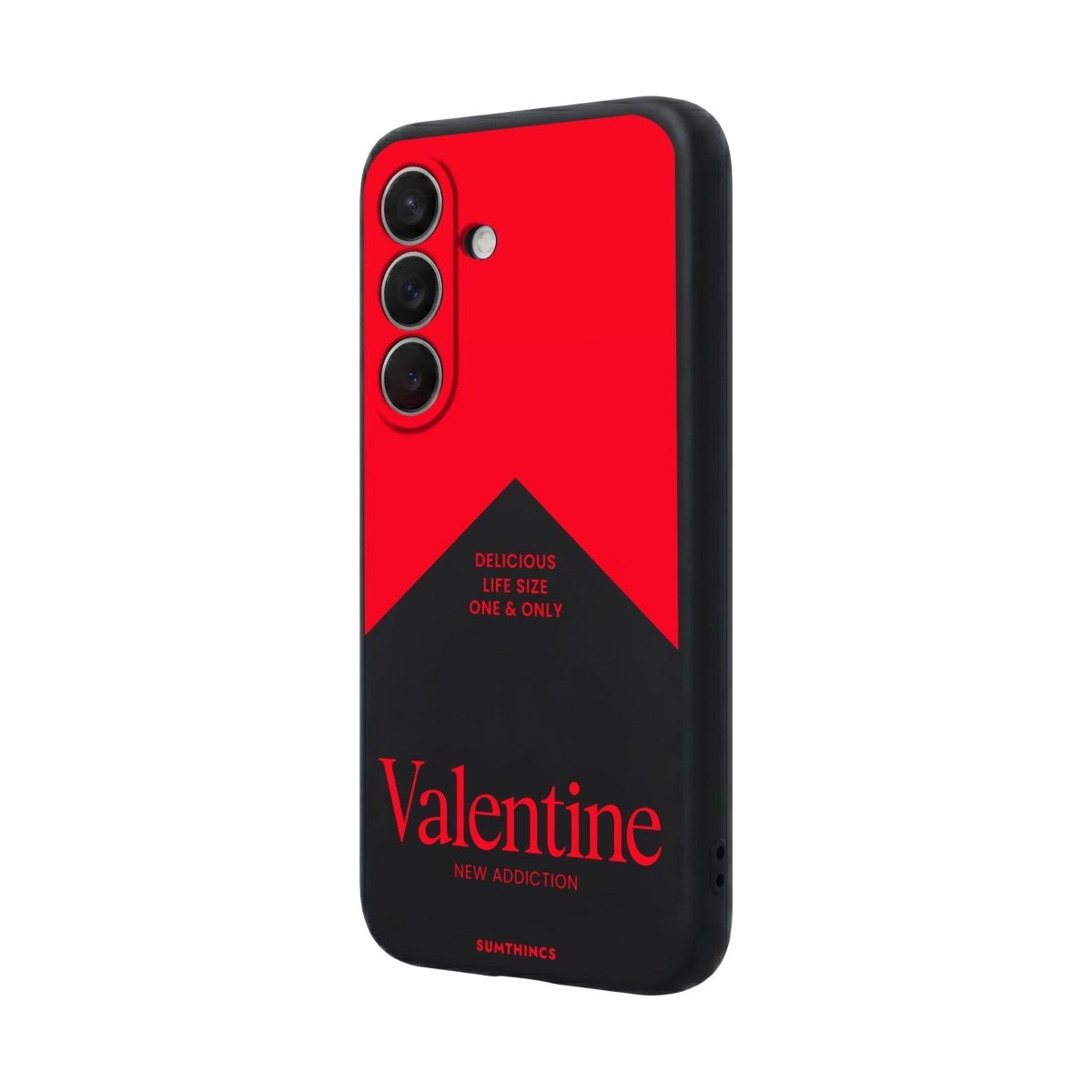 Samsung Valentine Premium Telefon Kılıfı Gri - Sumthincs