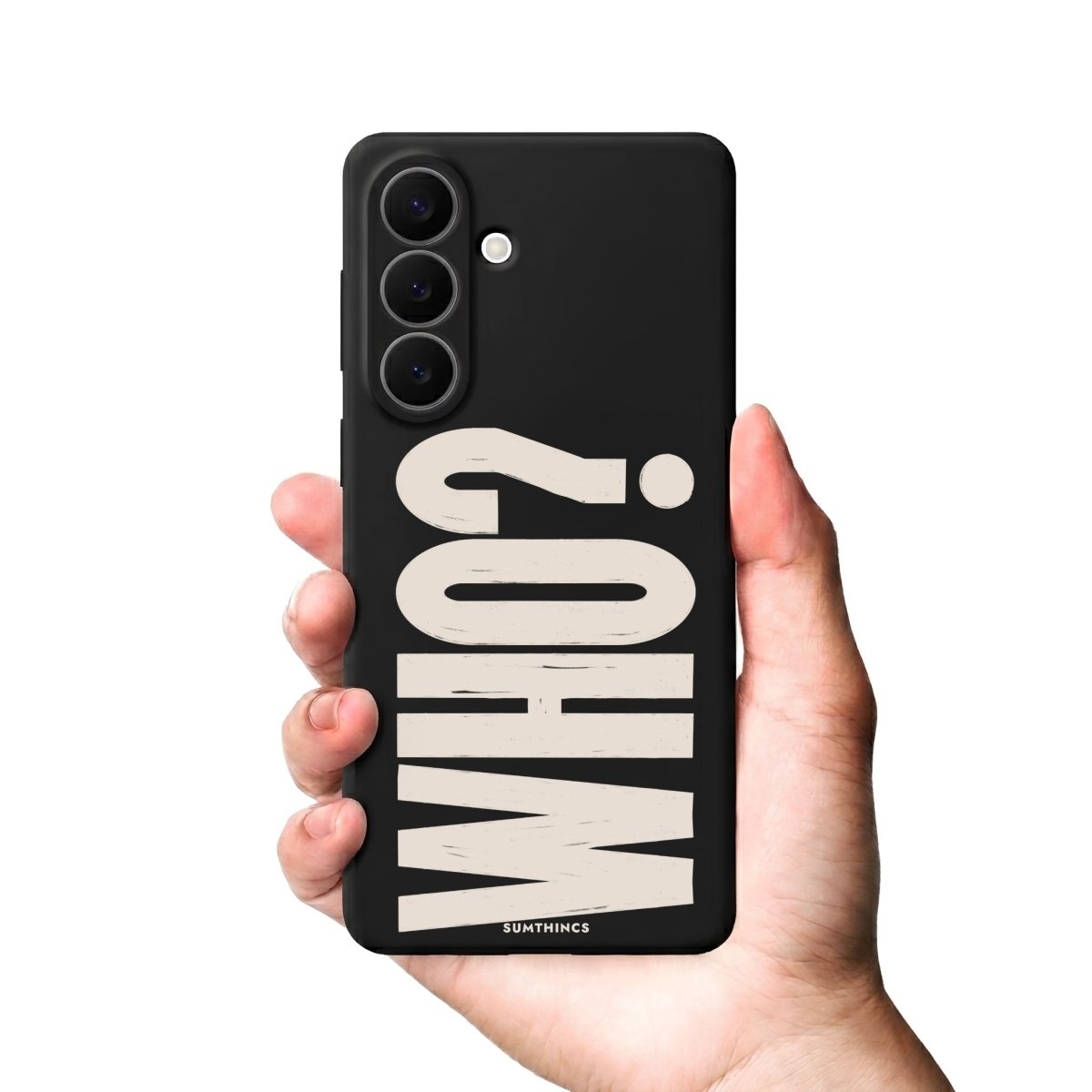 Samsung Who? Premium Telefon Kılıfı Gri - Sumthincs