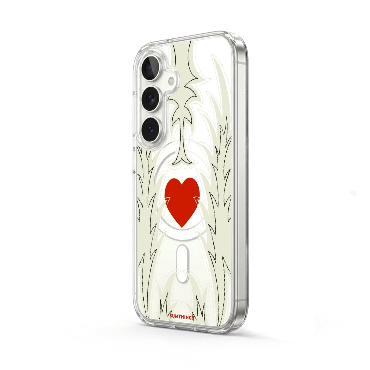 Samsung Wildheart Clear Magsafe Telefon Kılıfı - Sumthincs