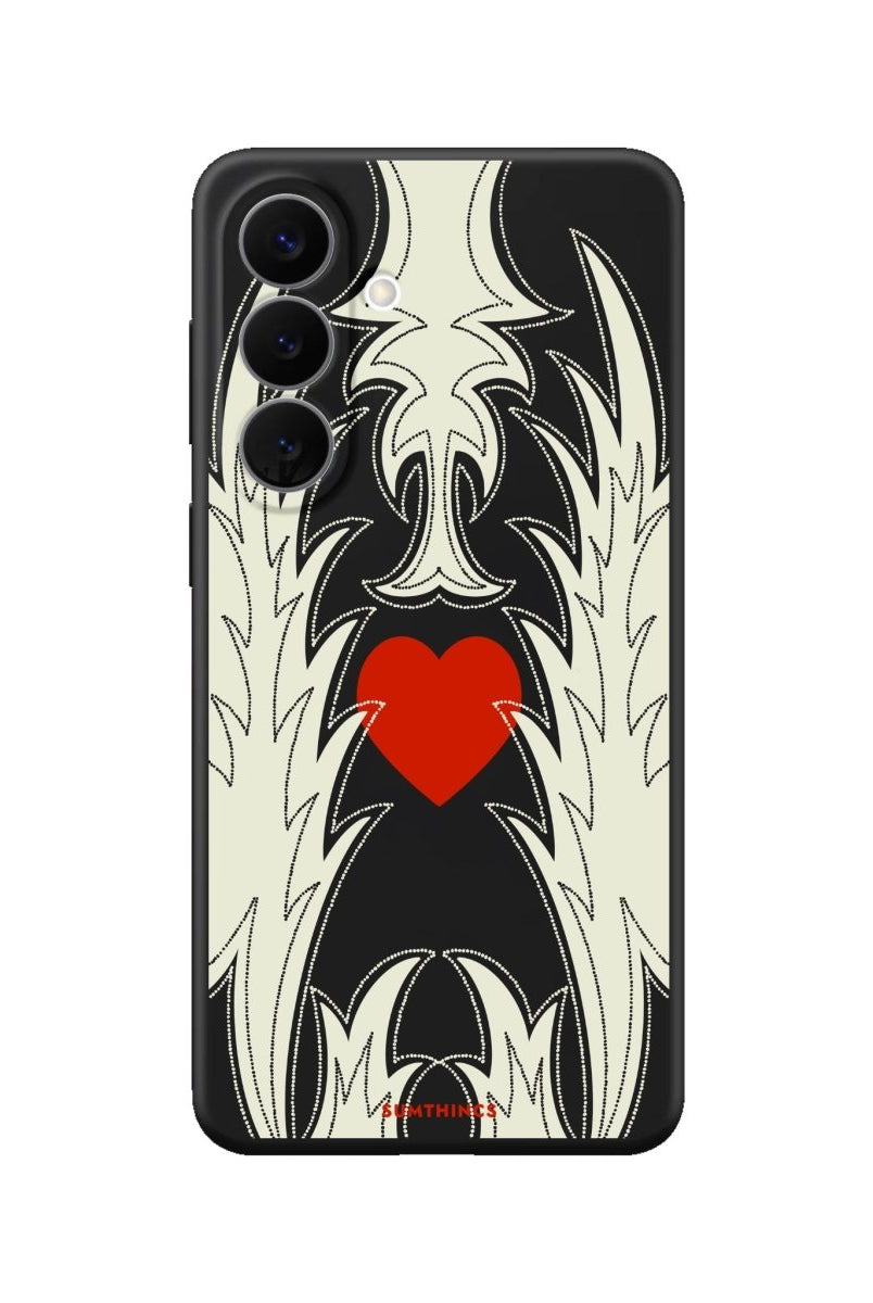 Samsung Wildheart Premium Telefon Kılıfı Siyah - Sumthincs